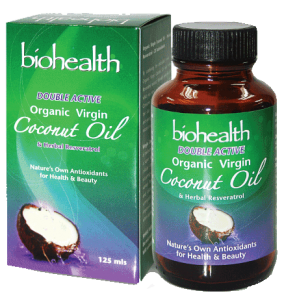 Double Active VCO with resveratrol at Coconut Oil Malaysia